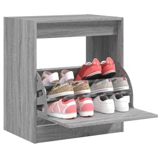 Szafka na buty, szary dąb sonoma, 60x42x69 cm Lumarko!