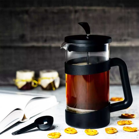 KINGHOFF ZAPARZACZ DO KAWY/HERBATY Z DOCISKIEM 600m KH-1398 Lumarko!