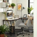 Biurko komputerowe w kształcie litery L, narożne biurko do nauki, biuro domowe, gry, oszczędność przestrzeni, łatwy montaż, desi