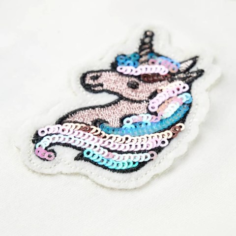 Koszulka dziecięca z krótkimi rękawami, ecru, 104 Lumarko!