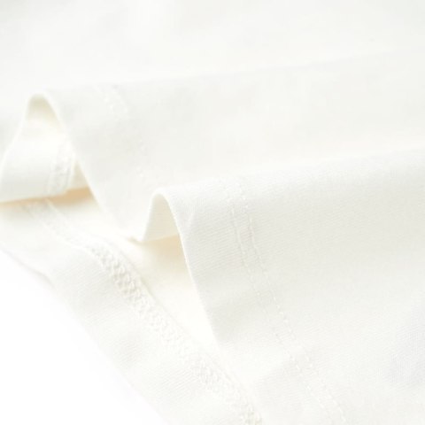 Koszulka dziecięca z krótkimi rękawami, ecru, 104 Lumarko!