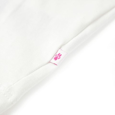 Koszulka dziecięca z krótkimi rękawami, ecru, 128 Lumarko!