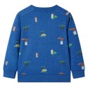 Bluza dziecięca, ciemnoniebieski melanż, 128 Lumarko!