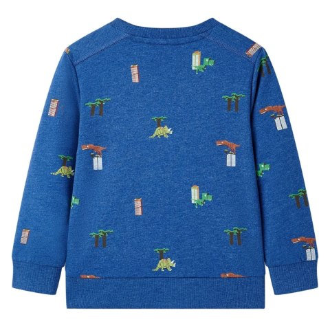 Bluza dziecięca, ciemnoniebieski melanż, 140 Lumarko!