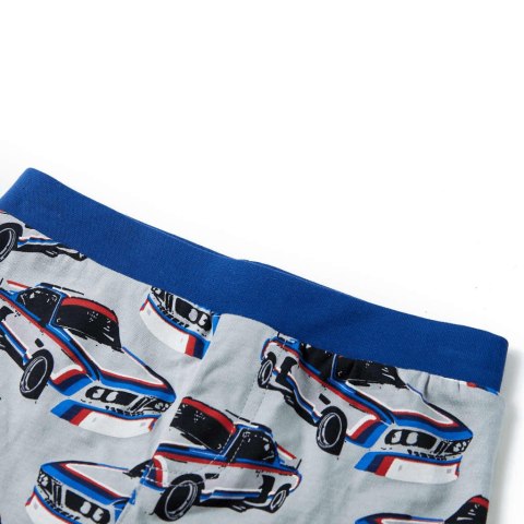 Piżama dziecięca z krótkimi rękawami, szara, 116 Lumarko!