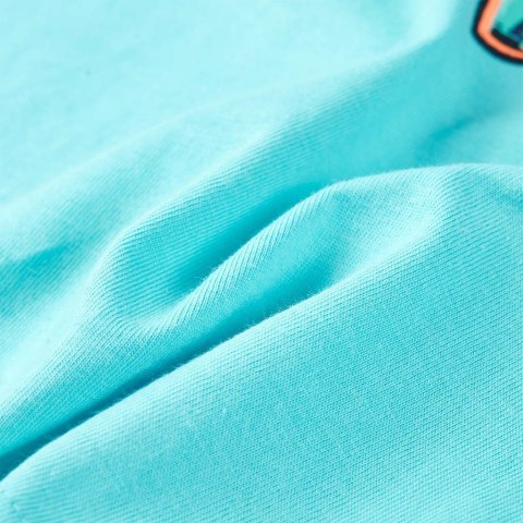 Koszulka dziecięca z krótkimi rękawami, błękitna, 116 Lumarko! #