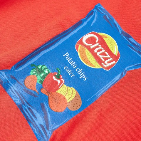 Koszulka dziecięca z krótkimi rękawami, czerwona, 140 Lumarko! #