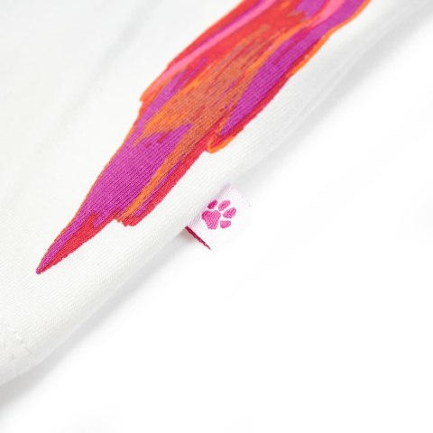 Koszulka dziecięca z krótkimi rękawami, ecru, 116 Lumarko!