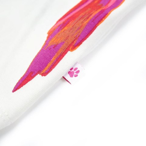 Koszulka dziecięca z krótkimi rękawami, ecru, 128 Lumarko!