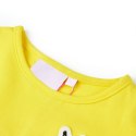Koszulka dziecięca z krótkimi rękawami, jaskrawożółta, 92 Lumarko!