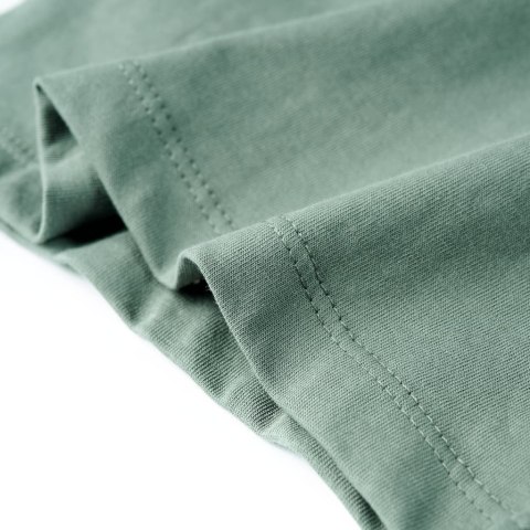 Koszulka dziecięca z krótkimi rękawami, khaki, 104 Lumarko! #