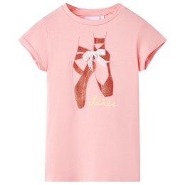 Koszulka dziecięca z krótkimi rękawami, różowa, 128 Lumarko!