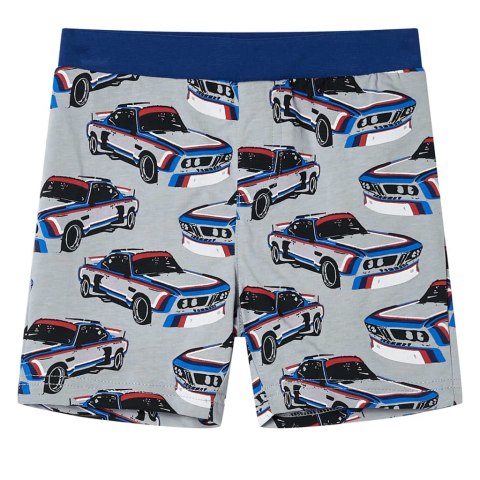 Piżama dziecięca z krótkimi rękawami, szara, 140 Lumarko!