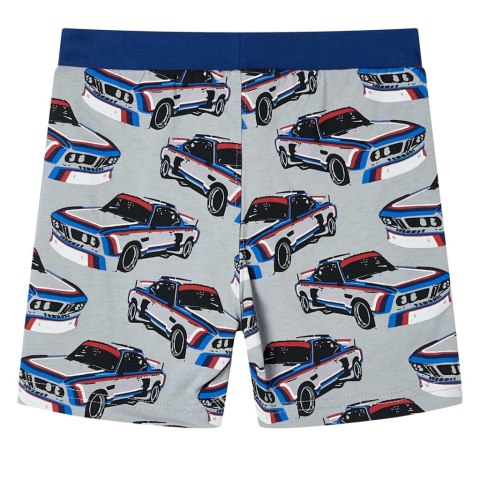 Piżama dziecięca z krótkimi rękawami, szara, 140 Lumarko!