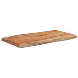 Stolik boczny, 70x40x2,5 cm, drewno akacjowe, naturalna krawędź Lumarko!