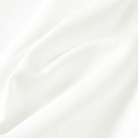 Koszulka dziecięca z krótkimi rękawami, ecru, 128 Lumarko! #