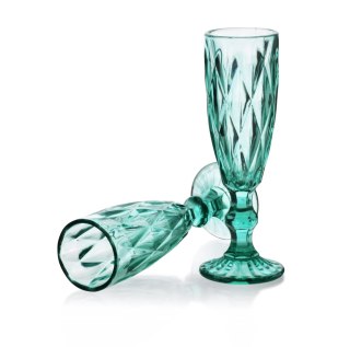 ELISE TURQUISE Komplet 6 kieliszków szampan 180ml Lumarko!