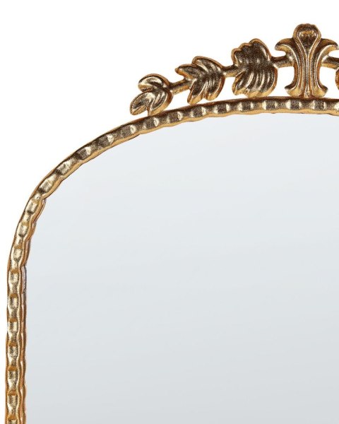 Lustro ścienne metalowe 51 x 114 cm złote LIVRY