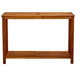 Ogrodowy stolik konsolowy, 110x40x75 cm, lite drewno akacjowe Lumarko!