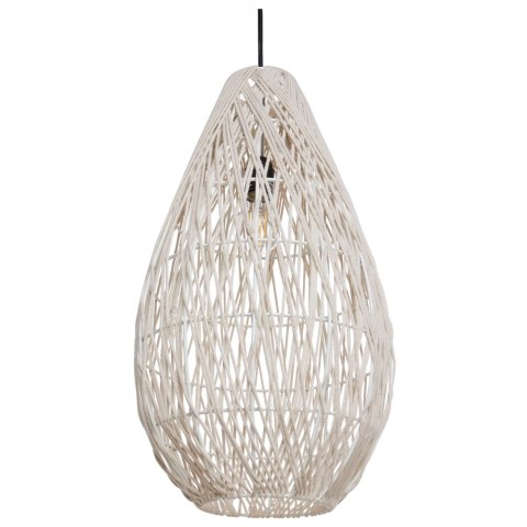 Lampa pleciona wisząca beżowa ANNOTTO Lumarko!