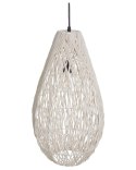 Lampa pleciona wisząca beżowa ANNOTTO Lumarko!