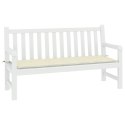 Poduszka na ławkę ogrodową, kremowa 200x50x3 cm, tkanina Oxford Lumarko!
