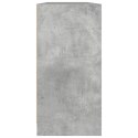 Biblioteczka z drzwiczkami, szarość betonu, 204x37x75 cm Lumarko!