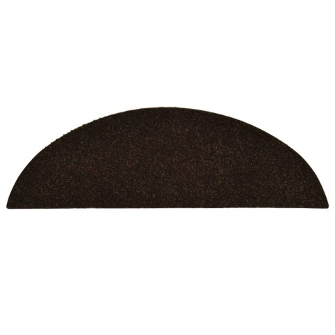 Samoprzylepne nakładki na schody, 10 szt., brązowe, 56x17x3 cm Lumarko!