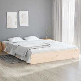 Rama łóżka, lite drewno, 200 x 200 cm Lumarko!