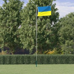 Flaga Ukrainy, z mosiężnymi przelotkami, 90x150 cm Lumarko!