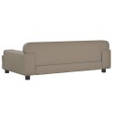 Sofa dla dzieci, cappuccino, 90x53x30 cm, sztuczna skóra Lumarko!