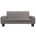 Sofa dla dzieci, kolor taupe, 70x45x30 cm, obita tkaniną Lumarko!