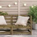 Ogrodowa sofa narożna, 70x70x67 cm, impregnowane drewno sosnowe Lumarko!