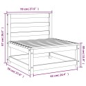 Sofy ogrodowe, 2 szt., 70x70x67 cm, impregnowana sosna Lumarko!