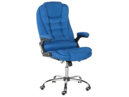 Krzesło biurowe regulowane niebieskie ROYAL Lumarko!