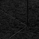 Dywan z długim włosiem PAMPLONA, czarny, 160x160 cm Lumarko!