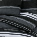Zestaw pościeli, czarno-biały, 240x220 cm, bawełna Lumarko!