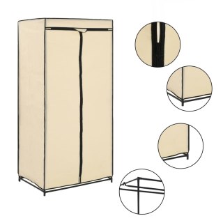 Szafy, 2 szt., kremowe, 75x50x160 cm Lumarko!