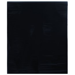 Folia okienna statyczna, matowa, czarna, 45x1000 cm, PVC Lumarko!