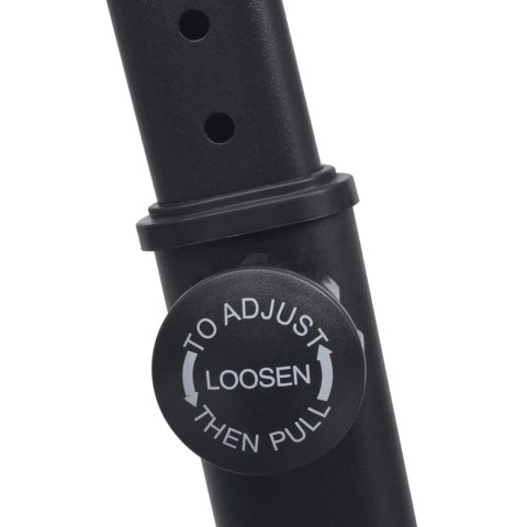 Stacjonarny rower treningowy z pomiarem pulsu, czarno-czerwony Lumarko!