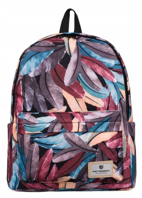 Duży plecak damski z poliestru - Peterson Lumarko!