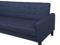 Sofa rozkładana ciemnoniebieska VEHKOO Lumarko!