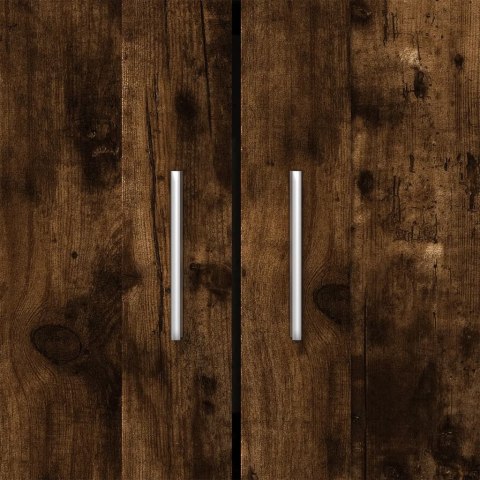 Szafka na książki, przydymiony dąb, 82,5x30,5x115 cm Lumarko!