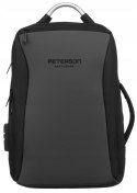 Duży, pojemny plecak z portem USB i miejscem na laptopa - Peterson Lumarko!