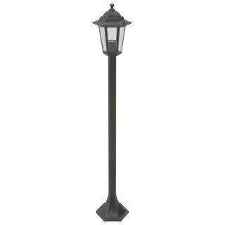 Lampy ogrodowe, 110 cm, E27, aluminium, 6 szt., brązowe Lumarko!