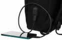 Miejski, biznesowy plecak na laptopa z portem USB - Peterson Lumarko!