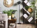 Lampa podłogowa regulowana metalowa czarna TYRIA Lumarko!