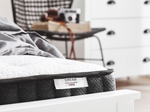 Materac kieszeniowy 140 x 200 cm twardy DREAM