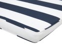 Poduszka na ławkę ogrodową 152 x 54 cm niebiesko-biała VIVARA Lumarko!