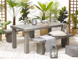 Stół ogrodowy betonowy 180 cm szary TARANTO Lumarko!